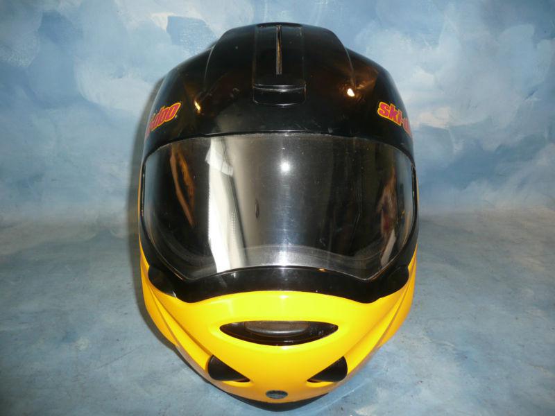 Ski-doo bombardier snowmobile/motorcycle helmet lazer modular technology dot