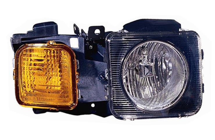 Right passenger side replacement headlight head lamp 06-10 hummer h3 - 15951164