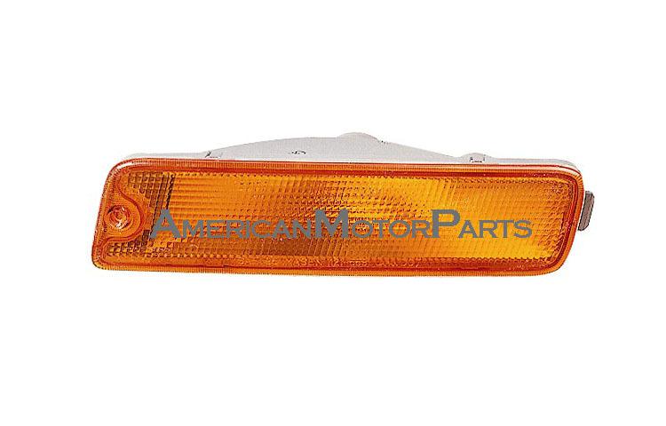 Driver replacement bumper park turn signal light 97-99 mitsubishi montero sport