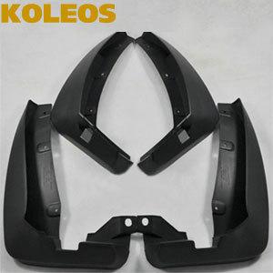 Mud flaps splash guard 4pcs kit fit renault koleos 2009-2012