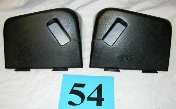 88-92 camaro firebird  black rear seatbelt covers