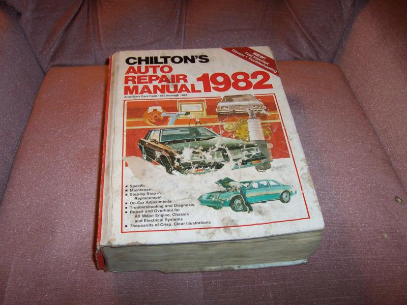 Gmc s10 and s15 chilton repair manual 1982-1985