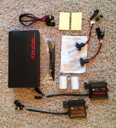 Brand new h7 hid xenon 8000k slim conversion kit - ballasts & bulbs