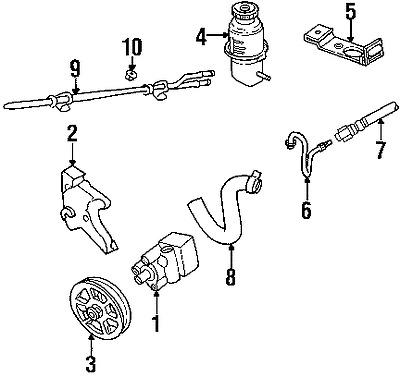 Dodge 4772456ad genuine oem factory original reservoir