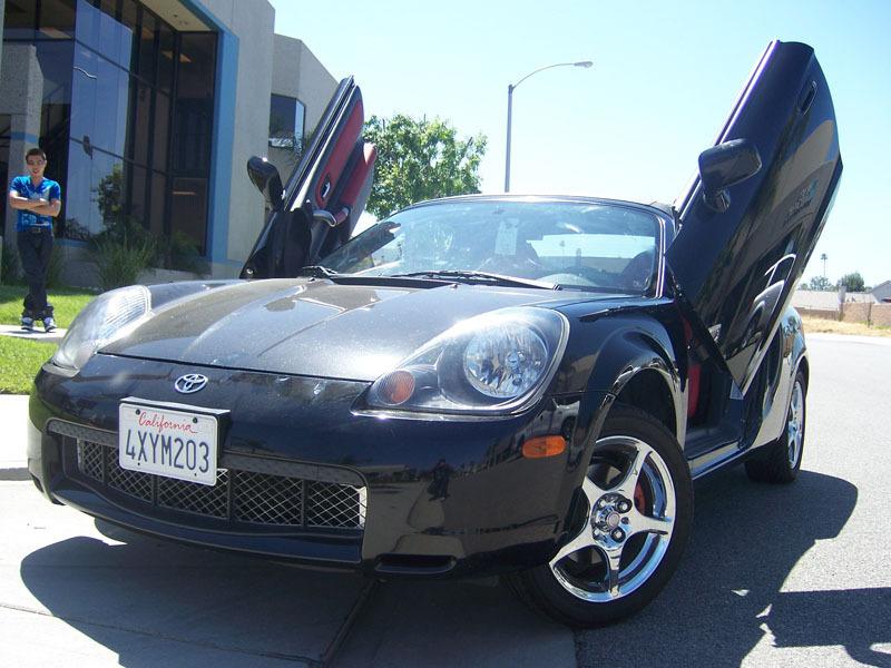 Toyota mr2 91-98 bolt-on vertical lambo doors by "boltonlambodoors"