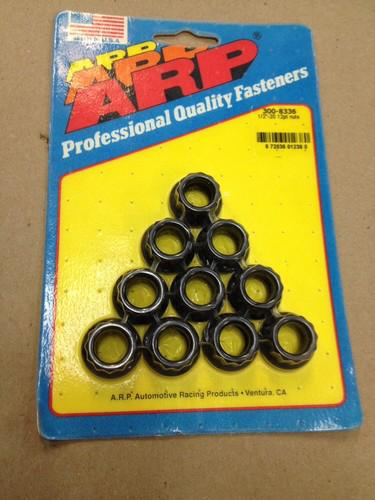 300-8336 arp 1/2"-20 rh thread 12-point nuts -  arp300-8336