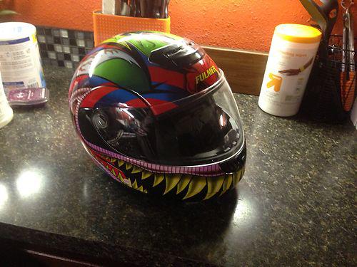 Snowmobile helmet