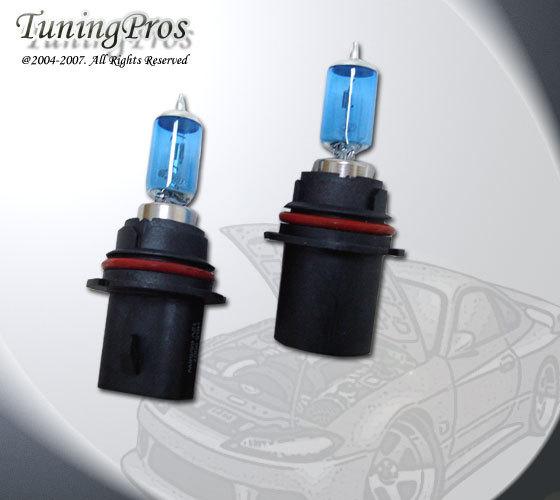 2pcs 12v 65/55w 9007 white 5000k xenon gas hid high low beam light bulbs 1 pair