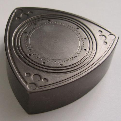 Rotor shaped brake or clutch master cylinder cap cover rx-7 rx7 12a 13b 20b gray