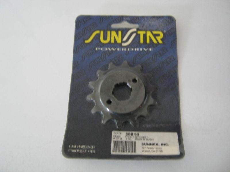 Honda brand new sunstar front sprocket 14t 30914