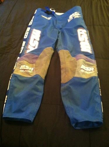 Msr gore-tex pants size 38 goretex  kevlar with hip pads offroad riding racing