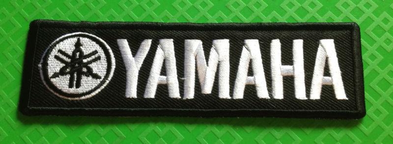 Yamaha embroidered patch iron-on or sew motorcycle atv raptor 700r yz450 rhino