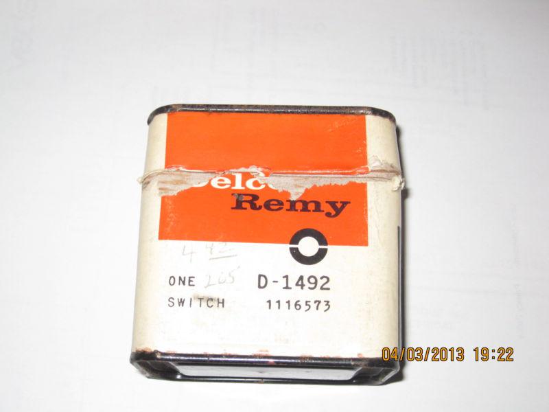 Nos delco remy 1116573/d-1492 ignition switch 1960 buick electra,invicta