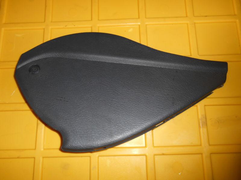 96-00 honda civic ex right front end dash cover trim dark gray #d-13