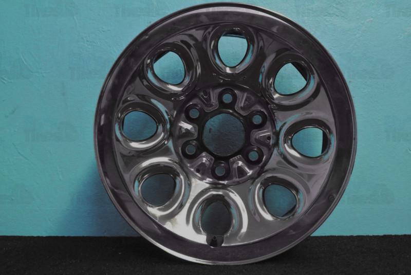 Chevrolet gmc 1500 17" oem steel rim 2008 2009 2010 stock wheel 8069 27981174