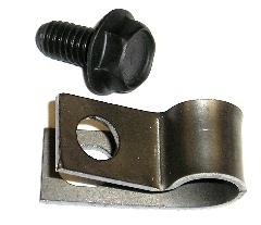 New mopar 1964-74 parking brake cable clip & bolt