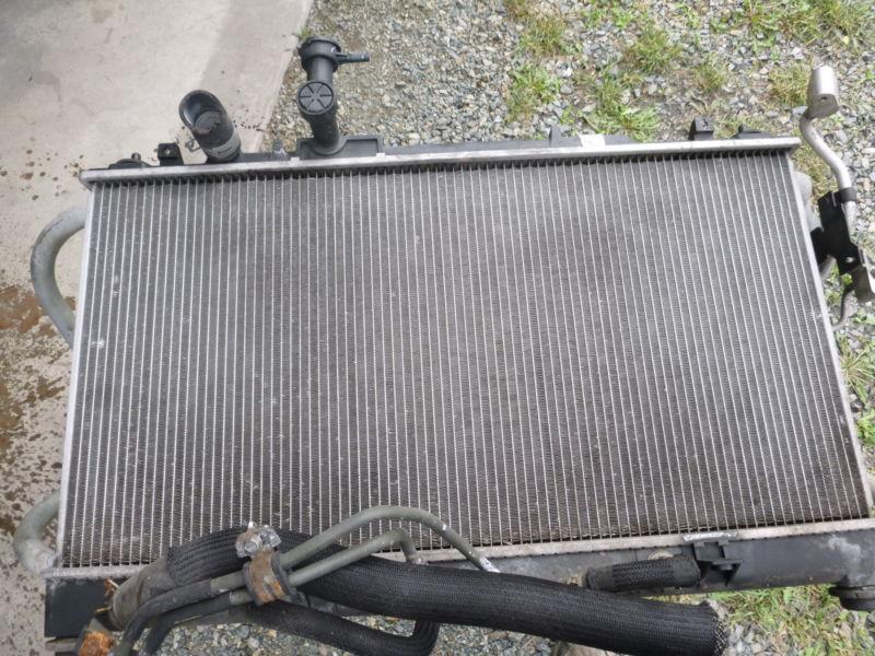 2003 2004 2005 mazda 6 2.3l automatic radiator w/ac condenser used