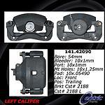 Centric parts 141.42090 front left rebuilt caliper with hardware