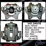 Centric parts 141.34578 rear left rebuilt caliper with hardware