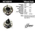 Centric parts 407.62016 rear hub assembly