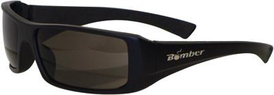 Bomber nitro-bomb floating sunglassesblack w/smoke lens n101-s