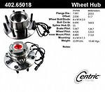 Centric parts 402.65018 front hub assembly