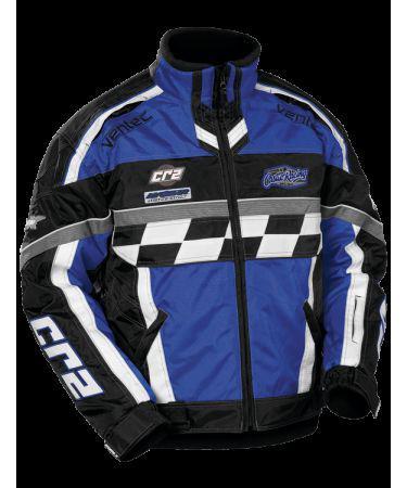 Castle cr2 snowmobile jacket blue large yamaha