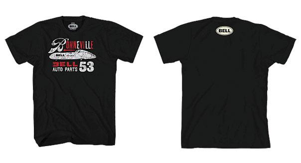 Bell powersports bonneville 53 t-shirt black m/medium