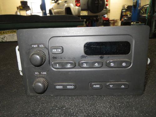 2005 chevrolet express van oem radio