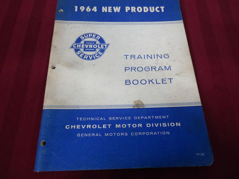 1964 new product training program booklet