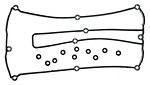 Victor vs50312 valve cover gasket set