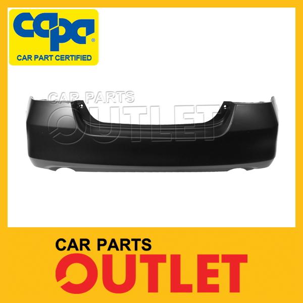 2006 2007 honda accord v6 sedan rear bumper primed plastic cover capa certified