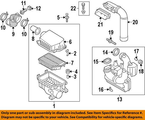 Hyundai oem 28113-3x000 air filter