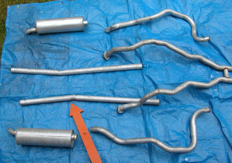 Exhaust  pipe intermediate no resonator   thunderbird 1958-1974