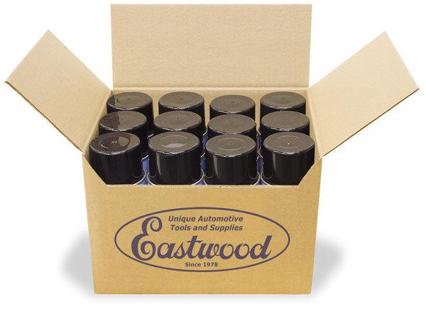 Eastwood underhood black semigloss aerosol 12 cans/case