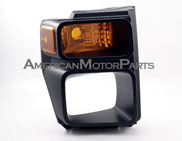 Passenger replacement park turn signal corner light 08-09 ford f250 f350 f450