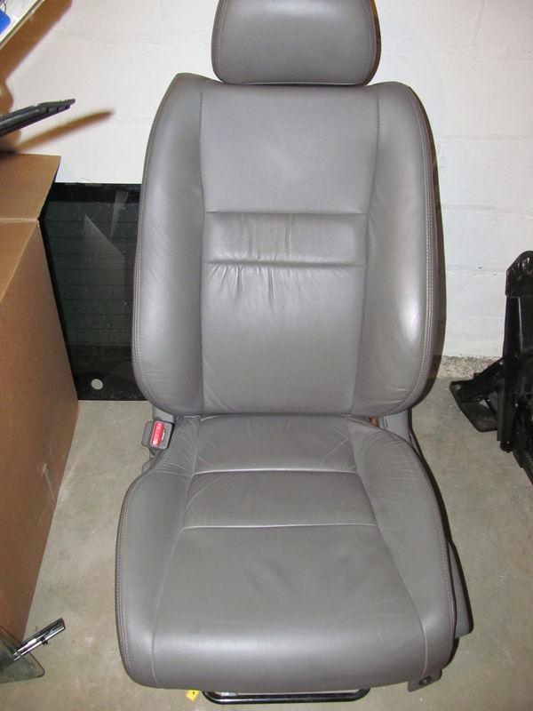 2006-2012 honda civic sedan  gray  leather bucket 