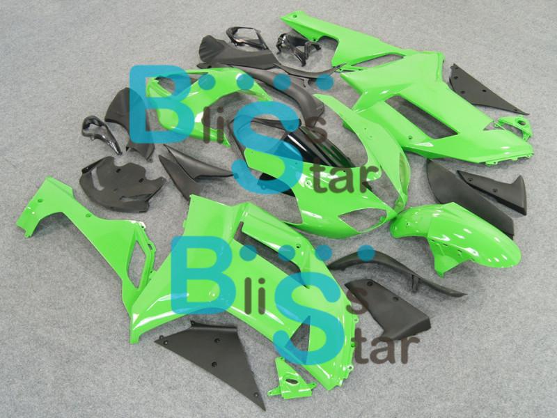 Injection mold fairing w6 e37 fit for kawasaki ninja 636 zx6r zx-6r 2007-2008