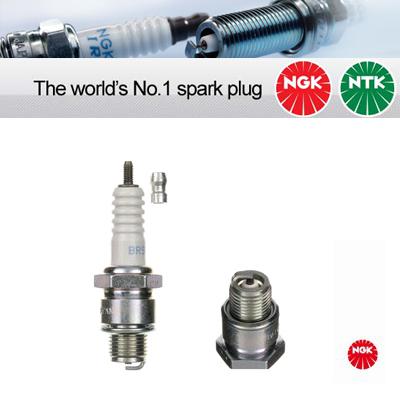 6x ngk copper core spark plug br9hs  (4522)