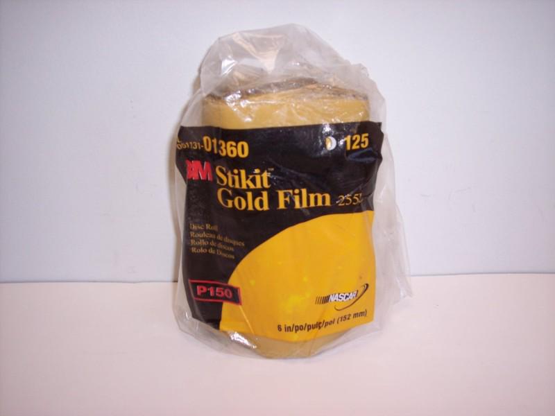 3m stikit gold 6 inch sandpaper sanding disks 150 grit psa da 125 disks  