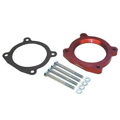 Airaid throttle body spacer billet aluminum red anodized 1" toyota tundra each