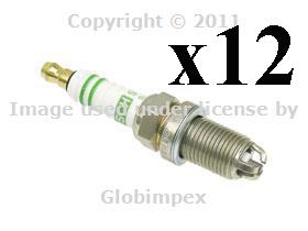 Porsche 964 993 spark plugs bosch fr-5-dtc oem new (12) + warranty