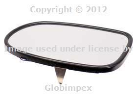 Mercedes r170 w208 left auto dimming outside door mirror glass genuine oem new