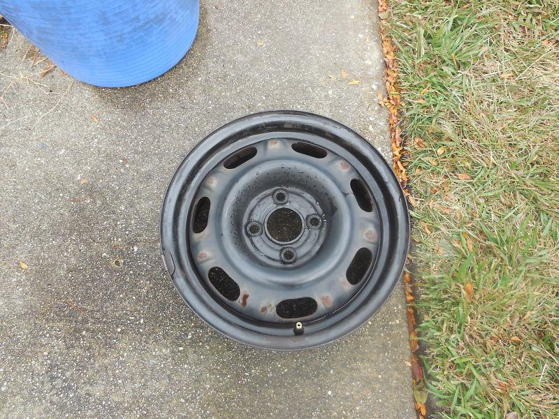 14" 1997 98 99 volkswagen golf jetta steel wheel rim 1hm601025