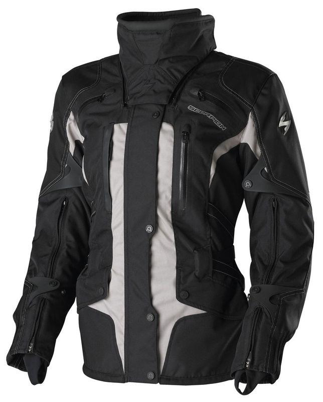 Scorpion xdr fury motorcycle jacket - black - lg