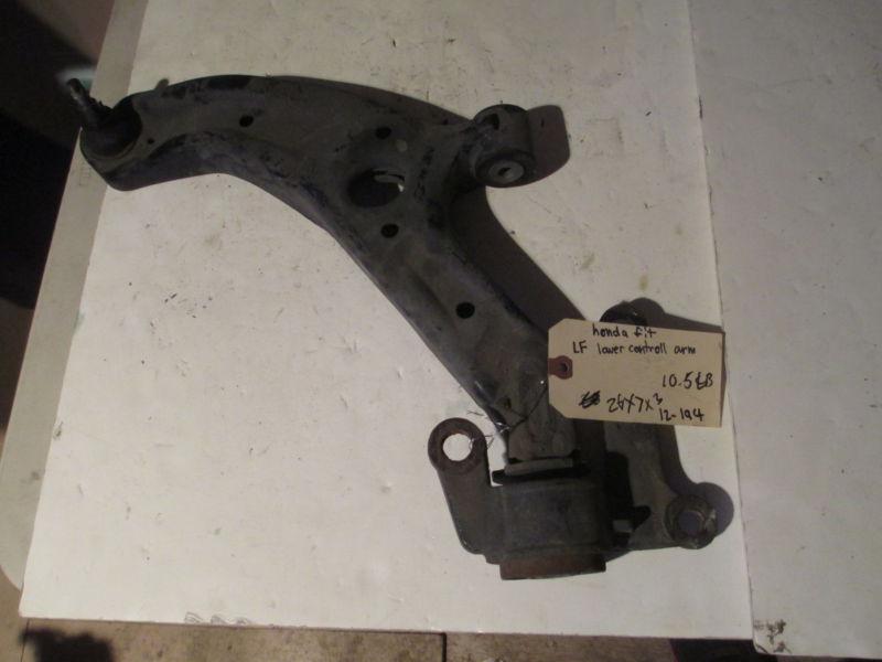 07 08 2007 2008 honda fit sport 1.5l front left drivers side lower control arm