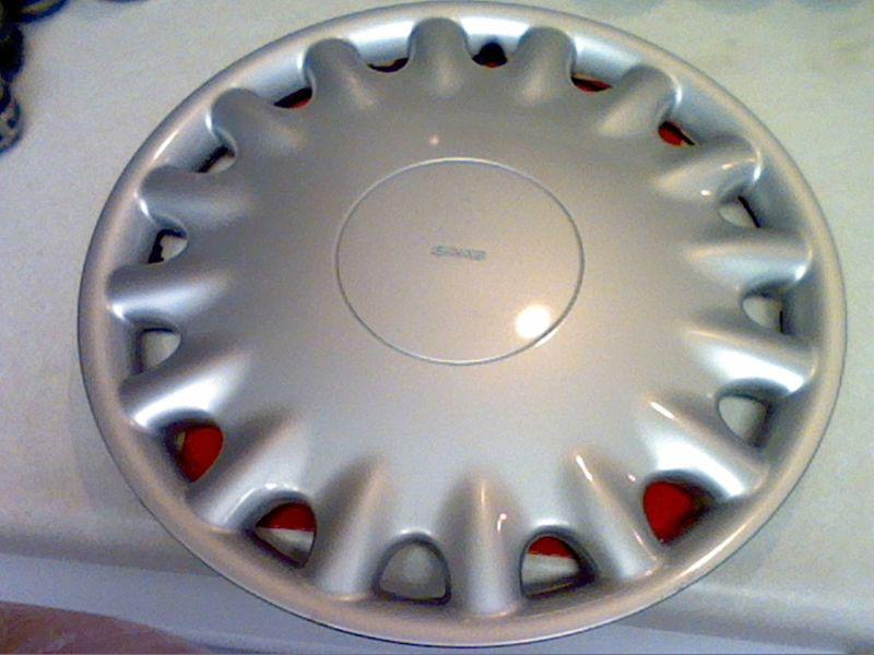 1990 - 1994 saab 900 9000  center cap hub wheel cover  oem  c1  15.0" rim