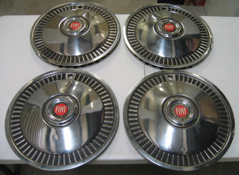 1974 1975 fiat 131 hubcaps wheel covers will work for any 13" 70's fiat wheels