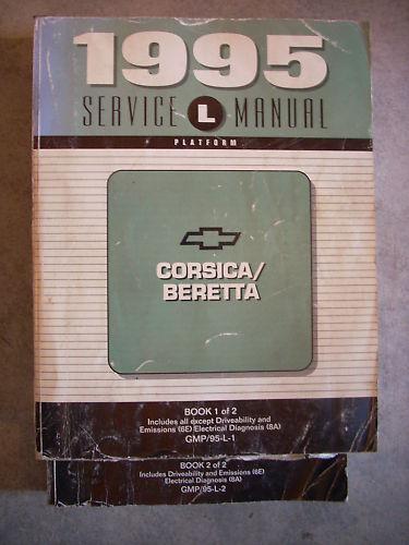 1995 95 chevrolet chevy corsica beretta service shop repair book manual