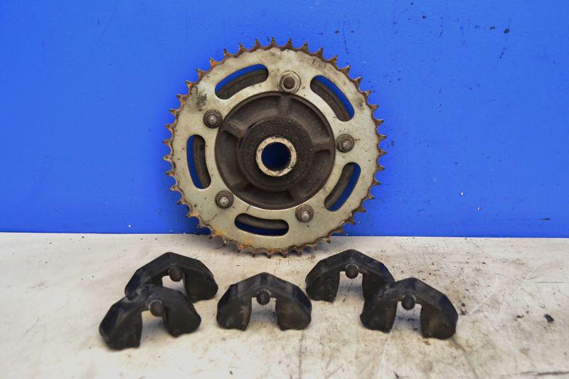 2004 04 suzuki gsxr 750 600 rear sprocket and hub free shipping